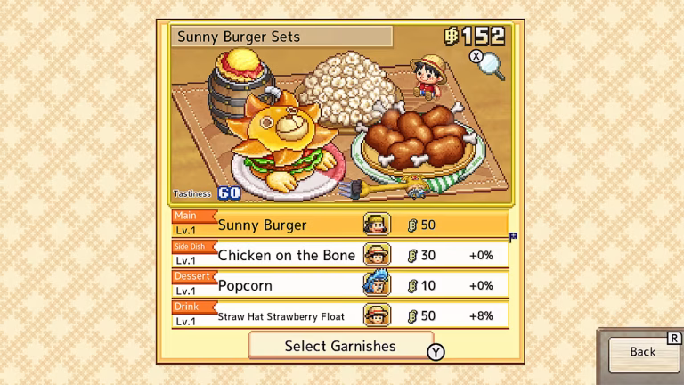 ONE PIECE: Grand Gourmet NSP screenshot