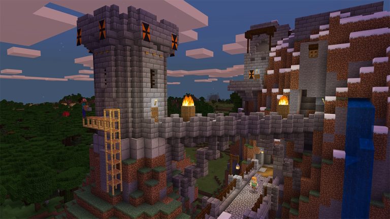 Minecraft Switch ROM screenshot