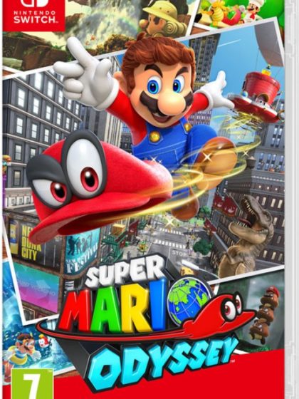 Super Mario Odyssey cover