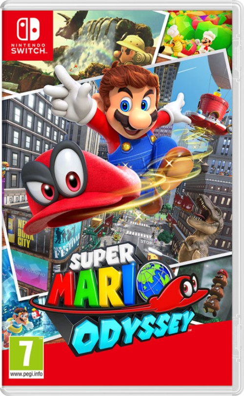 Super Mario Odyssey cover